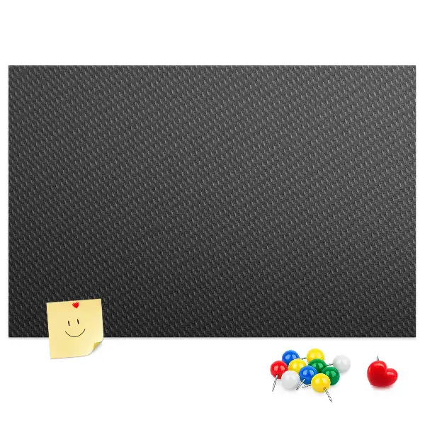 Dark abstraction cork memo board