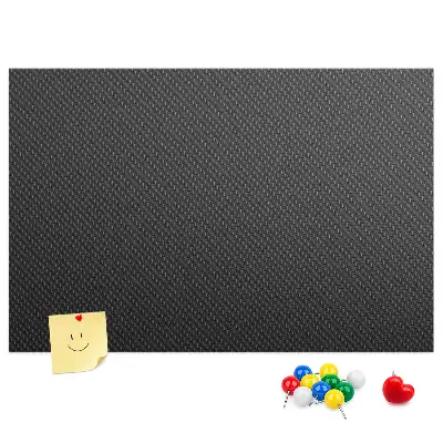 Dark abstraction cork memo board
