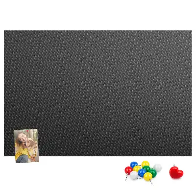 Dark abstraction cork memo board