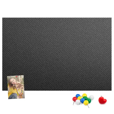 Dark abstraction cork memo board