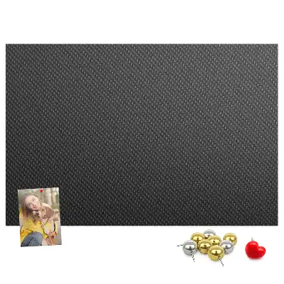 Dark abstraction cork memo board