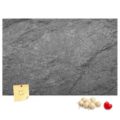 Volcanic rock printed cork board