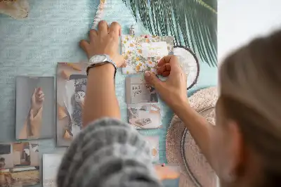 Summer Composition Cork Memo Board