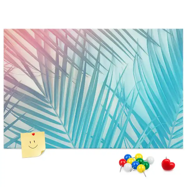 Tropical Palm Cork Memo Board