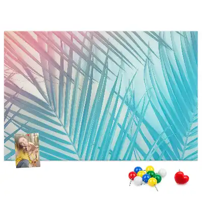Tropical Palm Cork Memo Board