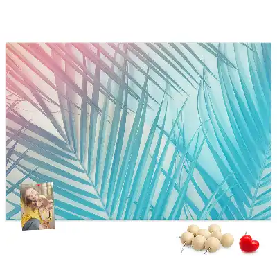 Tropical Palm Cork Memo Board