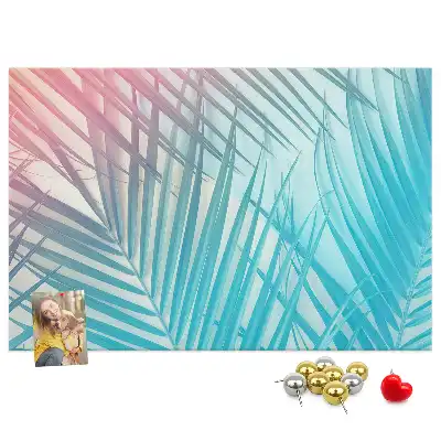 Tropical Palm Cork Memo Board