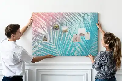 Tropical Palm Cork Memo Board