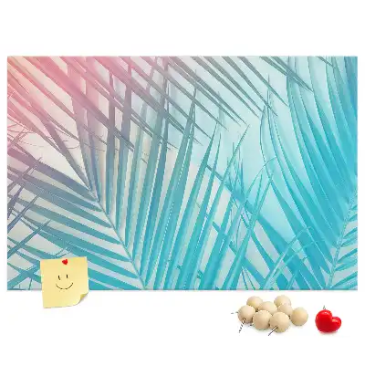 Tropical Palm Cork Memo Board