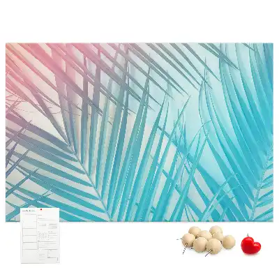 Tropical Palm Cork Memo Board