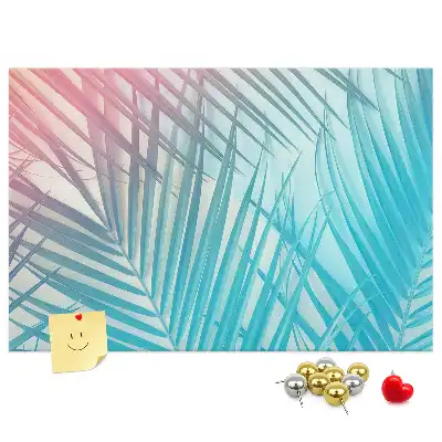 Tropical Palm Cork Memo Board