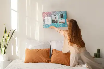 Tropical Palm Cork Memo Board