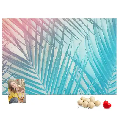 Tropical Palm Cork Memo Board