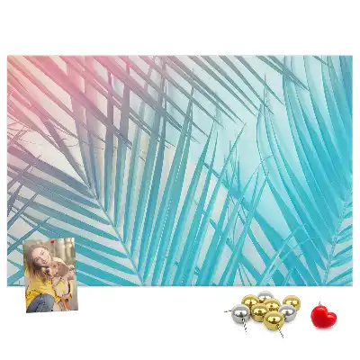 Tropical Palm Cork Memo Board