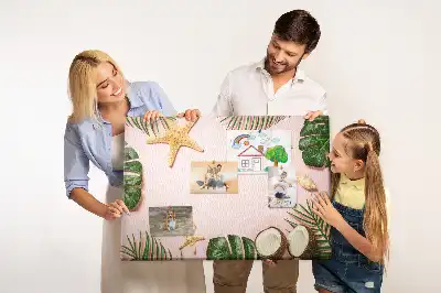 Summer Mood Printed Cork Board
