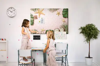 Summer Mood Printed Cork Board