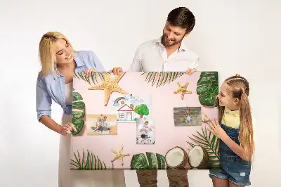 Summer Mood Printed Cork Board
