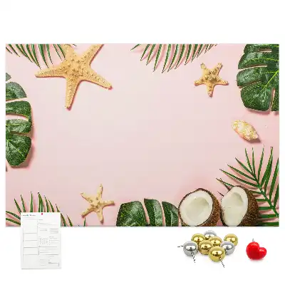 Summer Mood Printed Cork Board