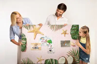 Summer Mood Printed Cork Board