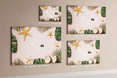 Summer Mood Printed Cork Board