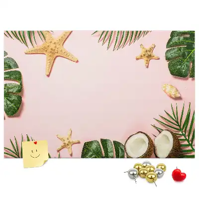 Summer Mood Printed Cork Board