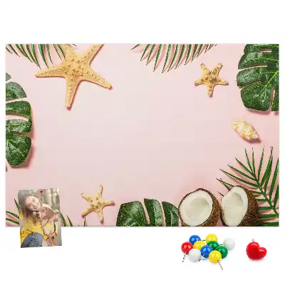 Summer Mood Printed Cork Board