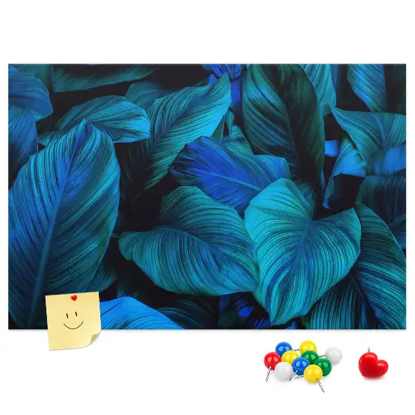 Tropical Nature Printed Cork Memo Board