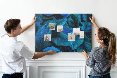 Tropical Nature Printed Cork Memo Board