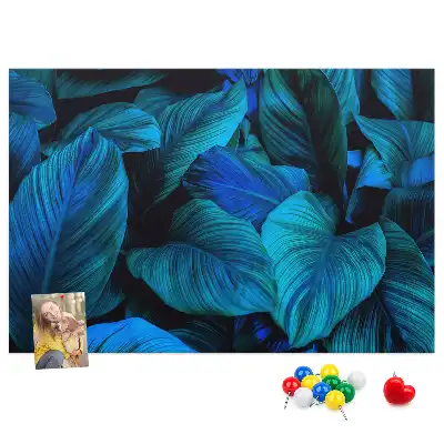 Tropical Nature Printed Cork Memo Board