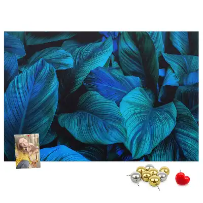 Tropical Nature Printed Cork Memo Board