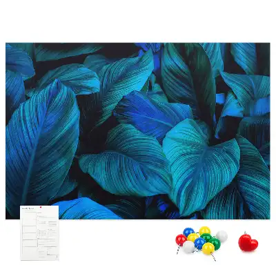 Printed Cork Memo Board Tropical nature