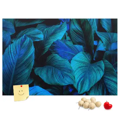Tropical Nature Printed Cork Memo Board