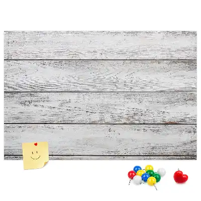 Printed Cork Memo Board Painted boards