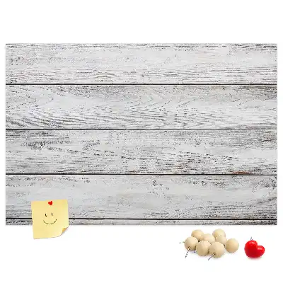 Printed Cork Memo Board with Painted Finish