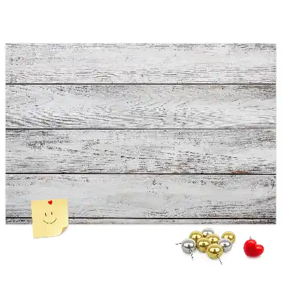 Printed Cork Memo Board with Painted Finish