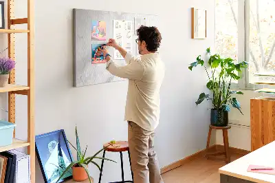 Marble Printed Cork Board