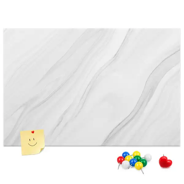 Decorative Marble Printed Cork Board