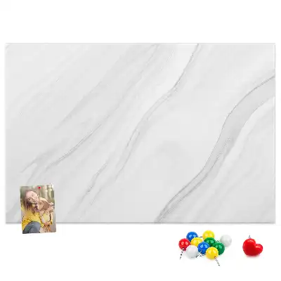 Decorative Marble Printed Cork Board