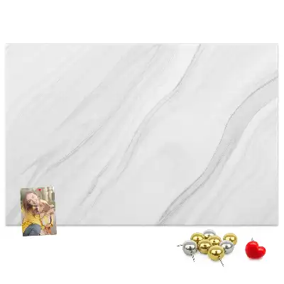 Decorative Marble Printed Cork Board