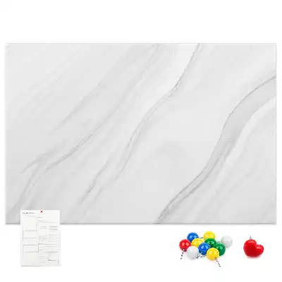 Decorative Marble Printed Cork Board