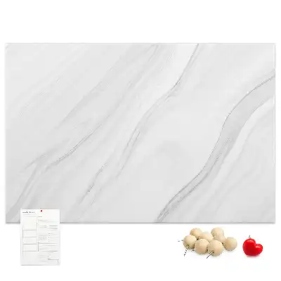 Decorative Marble Printed Cork Board