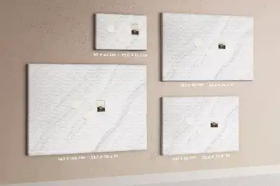 Decorative Marble Printed Cork Board