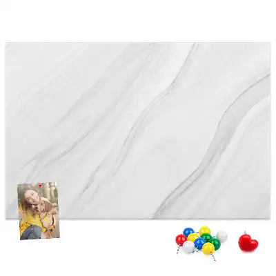 Decorative Marble Printed Cork Board