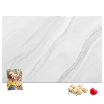 Decorative Marble Printed Cork Board