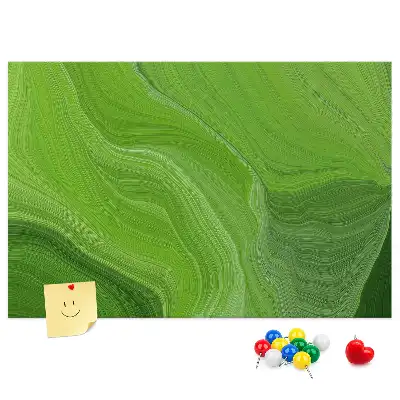 Printed Cork Board Modern waves
