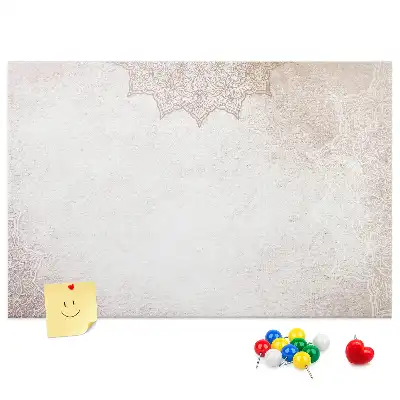 Decorative Pattern Cork Memo Board