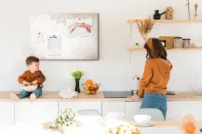 Decorative Pattern Cork Memo Board