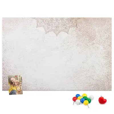 Cork memo board Decorative pattern