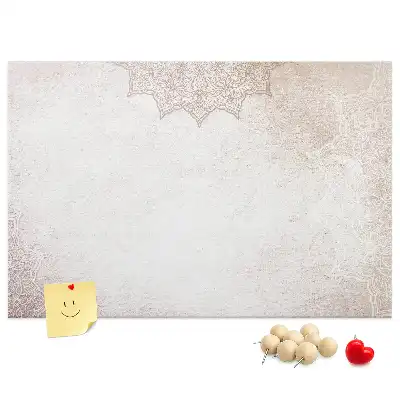 Decorative Pattern Cork Memo Board