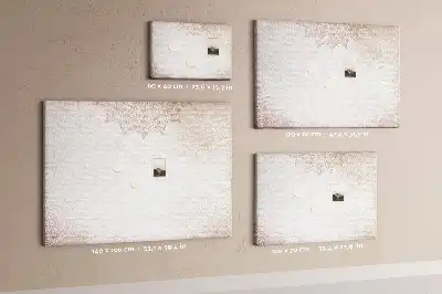Decorative Pattern Cork Memo Board